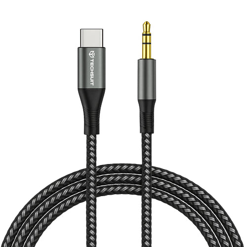 Adaptor, Techsuit Premium Cable Nexasound Ac16 Type-C to 3 5mm Jack DAC Chip Nylon Braided Aluminum Alloy 1m Koff