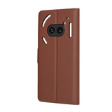 Husa pentru Nothing Phone (2a), Techsuit Leather Folio, maro