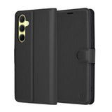 Husa pentru Samsung Galaxy A35 5G, Techsuit Leather Folio, maro