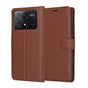 Husa pentru Xiaomi POCO X6 Pro, Techsuit Leather Folio, maro