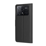 Husa pentru Xiaomi POCO X6 Pro, Techsuit Leather Folio, maro