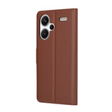 Husa pentru Xiaomi Redmi Note 13 Pro+ 5G, Techsuit Leather Folio, maro