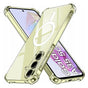 Husa pentru Samsung Galaxy A35 5G, Techsuit Shockproof Clear Silicone MagSafe, transparenta