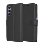 Husa pentru Samsung Galaxy S24, Techsuit Leather Folio, maro