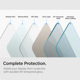 Folie de protectie pentru Samsung Galaxy Xcover7, Spigen (2 pack) Glas.tR Slim (AGL09407)