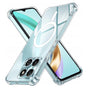 Husa pentru Honor X6b, Techsuit Shockproof Clear Silicone MagSafe, transparenta