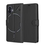 Husa pentru Nothing Phone (2), Techsuit Leather Folio, maro