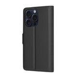 Husa pentru iPhone 15 Pro, Techsuit Leather Folio, maro