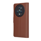 Husa pentru Honor Magic5 Pro, Techsuit Leather Folio, maro
