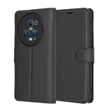 Husa pentru Honor Magic5 Pro, Techsuit Leather Folio, maro