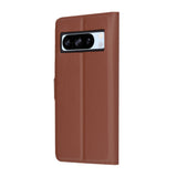Husa pentru Google Pixel 8 Pro, Techsuit Leather Folio, maro