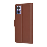 Husa pentru Motorola Edge 30 Neo, Techsuit Leather Folio, maro