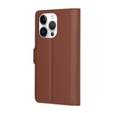 Husa pentru iPhone 14 Pro, Techsuit Leather Folio, maro
