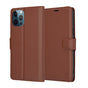 Husa pentru iPhone 12 Pro Max, Techsuit Leather Folio, maro