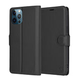 Husa pentru iPhone 12 Pro Max, Techsuit Leather Folio, maro