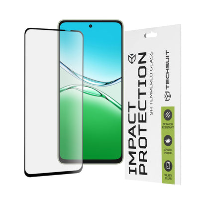 Folie de protectie pentru OPPO A5 Pro 5G, Techsuit 111D Full Cover / Full Glue Glass