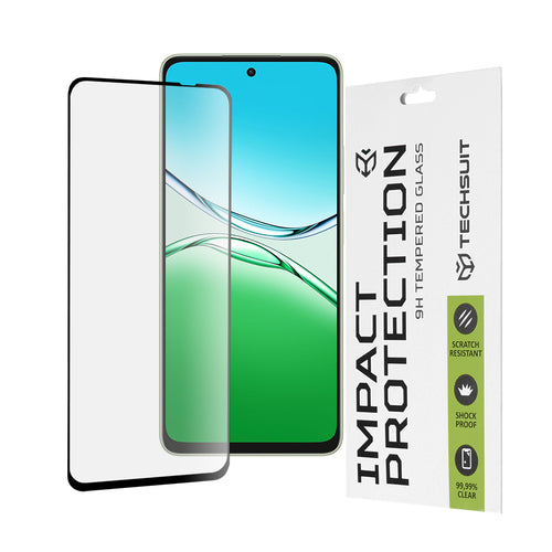 Folie de protectie pentru OPPO A5 Pro 5G, Techsuit 111D Full Cover / Full Glue Glass