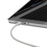 Cablu Baseus de date Titanium (P10378100G21-01), USB-C to Type-C, 100W, Incarcare rapida, 480Mbps, 2m, auriu