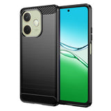 Husa pentru OPPO A5 Pro 5G, Techsuit Carbon Silicone, albastru