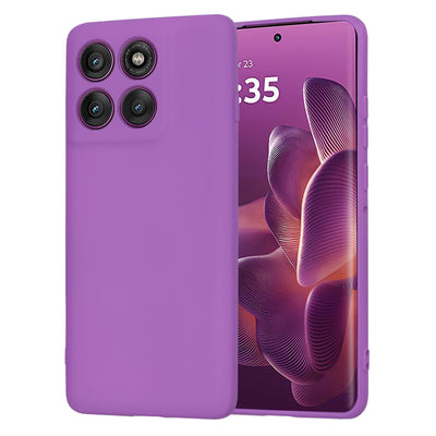 Husa pentru Motorola Edge 60 Pro, Techsuit SoftFlex, mov