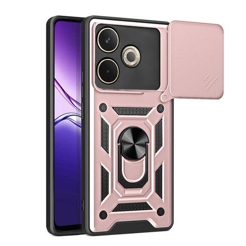 Husa pentru OPPO A5 Pro 5G, Techsuit CamShield Series, roz