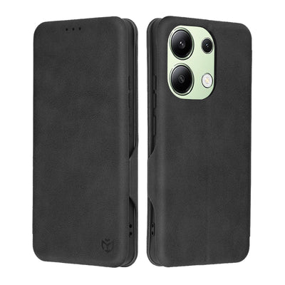 Husa pentru Xiaomi Redmi Note 13 4G, Techsuit Safe Wallet Plus, negru