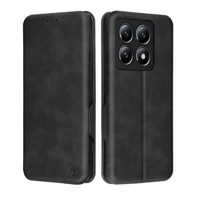 Husa pentru Xiaomi 14 Pro, Techsuit Safe Wallet Plus, negru