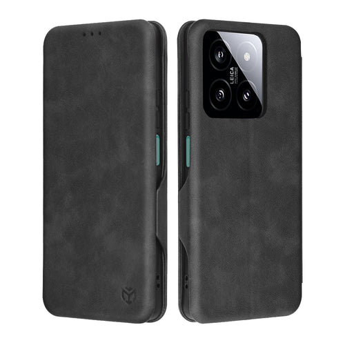 Husa pentru Xiaomi 14, Techsuit Safe Wallet Plus, negru