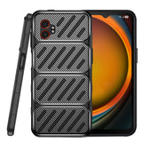 Husa pentru Samsung Galaxy Xcover7 Pro, Techsuit CarbonFiber, negru