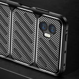Husa pentru Samsung Galaxy Xcover7 Pro, Techsuit CarbonFiber, negru