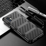 Husa pentru Samsung Galaxy Xcover7 Pro, Techsuit CarbonFiber, negru