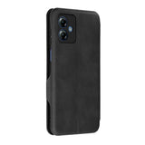 Husa pentru Motorola Moto G14, Techsuit Safe Wallet Plus, negru