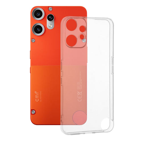 Husa pentru Nothing CMF Phone 2 Pro, Techsuit Clear Silicone, transparenta
