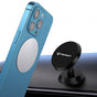 Suport auto Techsuit TinyGrip (S10), Universal Magnetic Mobile Suport, cu Placa metalica, Strong Magnet, negru