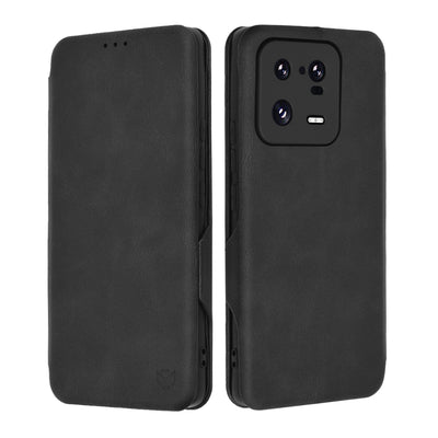Husa pentru Xiaomi 13 Pro, Techsuit Safe Wallet Plus, negru