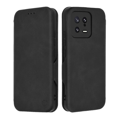 Husa pentru Xiaomi 13, Techsuit Safe Wallet Plus, negru