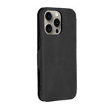 Husa pentru iPhone 15 Pro Max, Techsuit Safe Wallet Plus, negru