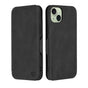 Husa pentru iPhone 15 Plus, Techsuit Safe Wallet Plus, negru