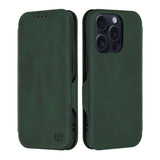 Husa pentru iPhone 15 Pro, Techsuit Safe Wallet Plus, negru