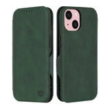 Husa pentru iPhone 15, Techsuit Safe Wallet Plus, negru