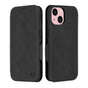 Husa pentru iPhone 15, Techsuit Safe Wallet Plus, negru