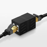 Adaptor UGREEN Adapter NW114 (20390), RJ45 Ethernet Connector, 1.5A, 10Gbps, ABS, Negru