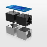 Adaptor UGREEN Adapter NW114 (20390), RJ45 Ethernet Connector, 1.5A, 10Gbps, ABS, Negru