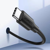 Cablu UGREEN de date US286 (50997), USB-C to USB-C, 3A, 60W, 1m, negru