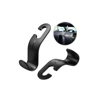 UGREEN Car Seat Hanger LP104 (30337), Max Load 20KG, Universal Back Seat Organizer, Negru