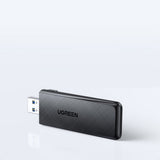Adaptor UGREEN WiFi Adapter CM492 (50340), USB, 2.4Ghz/5Ghz, Station Mode, Soft Ap, 2x Internal Antenna, Negru