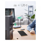 Adaptor UGREEN WiFi Adapter CM448 (20204), USB, 2.4Ghz/5Ghz, Integrat Single Antenna, Monitoring Mode Support, Negru