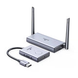 Adaptor UGREEN Wireless Transmitter And Receiver CM506 (50633A), HDMI Cable, 50M (4K@30Hz), Gri