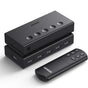 Adaptor UGREEN KVM Switch CM568 (90512), 5x HDMI, IR to HDMI 4K@60Hz, RGB Video, Supports 3D, Telecomanda, Lpcm2.0