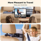 Suport auto UGREEN LP904 (55443), pentru Headrest, Dual Telescopic Brat, 360A° Rotatie, pentru Telefon, Tablet up to 9.84, negru